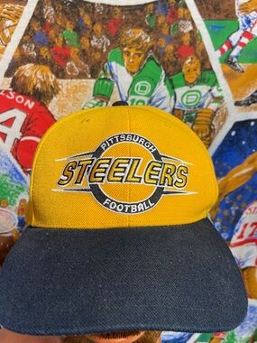 Vintage Sports Specialties Pittsburgh Steelers Snapback Hat